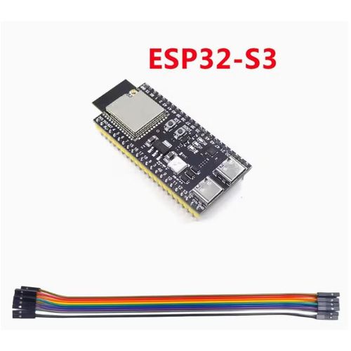 ESP32 S3 N16R8 Devkitc avec kit de 10 fils, kit d'apprentissage et de développement pour débutants, carte de développement ESP32 pour la pratique de la soudure et l'assemblage, éducation robotique, pas un jouet, style aléatoire