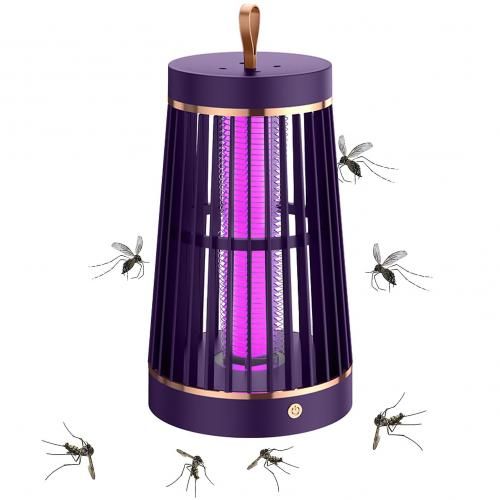 Lampe anti-moustiques à LED UV, Rechargeable par USB