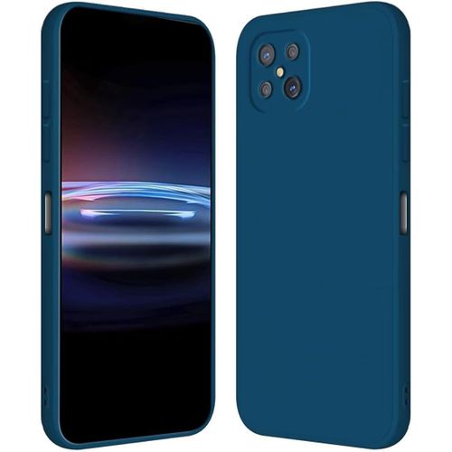 Pochette Silicone liquid pour Oppo Reno 4Z 5G- bleu