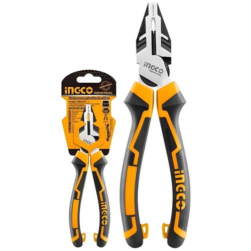 Pince Universelle - Acier au Chrome Vanadium - Coupe et Serrage - Jaune/Noir 180mm