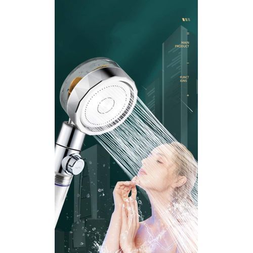 فقاعة! دش يدوي جديد على الوجهين ، موفر للطاقة ، ضغط عالي