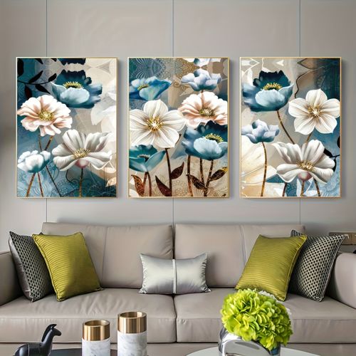 Tableau Decoration HD Modern Mural Tableaux Decoratifs 3 Pièces