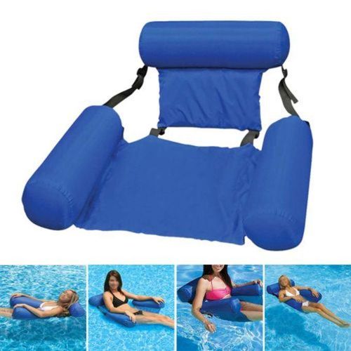chaise pour piscine plage, Hamac gonflable pliable, bouée à air