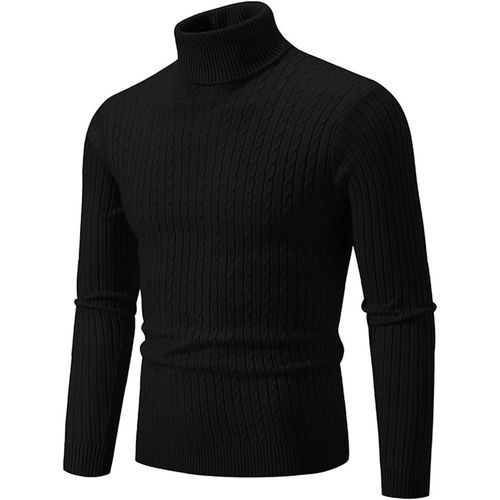 Cachemire pull hommes noir