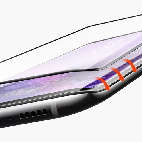 Incassable - Protection Vitre - Verre Trempé - Samsung Galaxy S21 couleur Noir très bonne