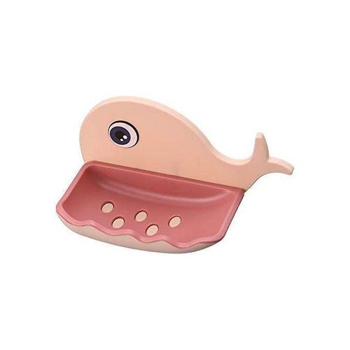 2. Support de savon mural design baleine – drainage efficace et décoration amusante