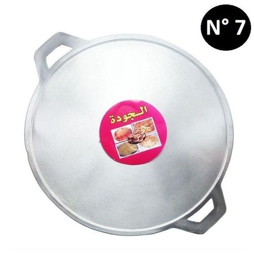 Poêle Marocaine Oujdia, Idéale pour Batbout, Mssemen & Harsha, N°7 Diamètre 32 cm