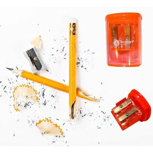 Taille-crayon double avec réservoir