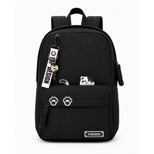 Sac à dos polyvalent pour école en polyester avec fermeture à glissière