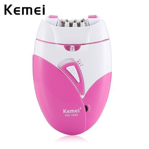 KM-189A Femme Épilateur USB Rechargeable Électrique Épilation Machine Pour Jambe Visage Cou Aisselles Bikini Ligne