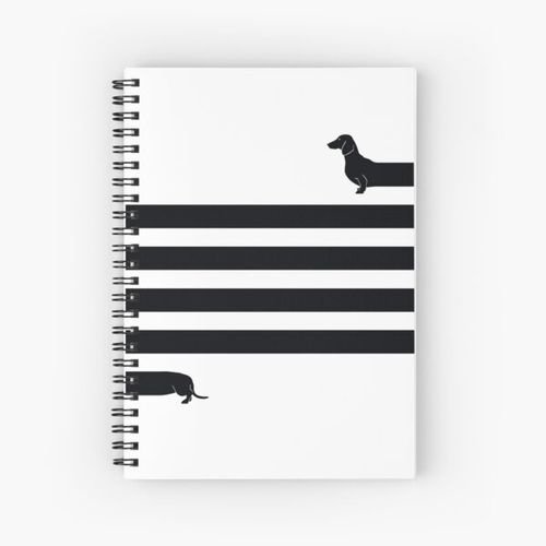 (Very) Long Dog Spiral Notebook Bloc note