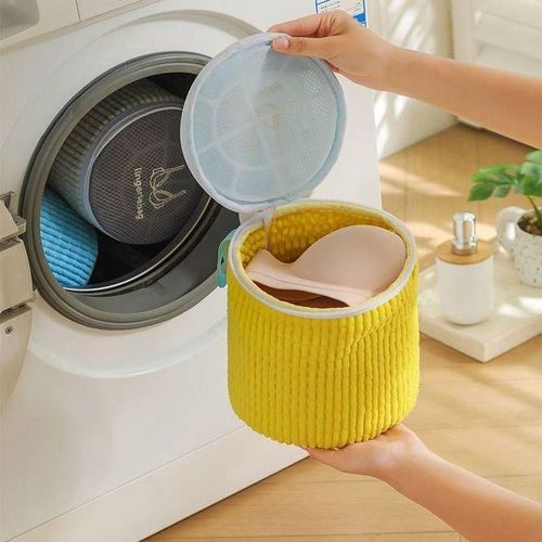 Lot De 2 Filets à Linge Pour Machine à Laver,20 X 34cm, Sac à Linge En Maille Avec Poignee Et Fermeture Eclair Pour Pulls Sous Vetements Rose Bleu 94967197