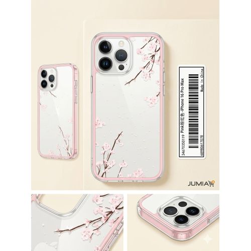 Fleurs de Cerisier (Cherry Blossom) - Housse Etui pour Iphone 16 Pro Max