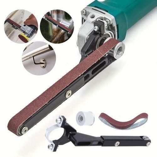 Adaptateur Ponceuse à Bande pour Meuleuse d'Angle