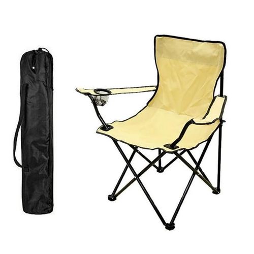 Chaise Plage Chaise de Camping Pique-Nique, Siege de Plage porte-Bouteille + sachet