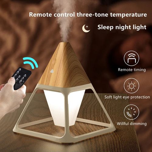 Humidificateur volcanique avec tlcommande luminaire pour maison chambre coucher bureau