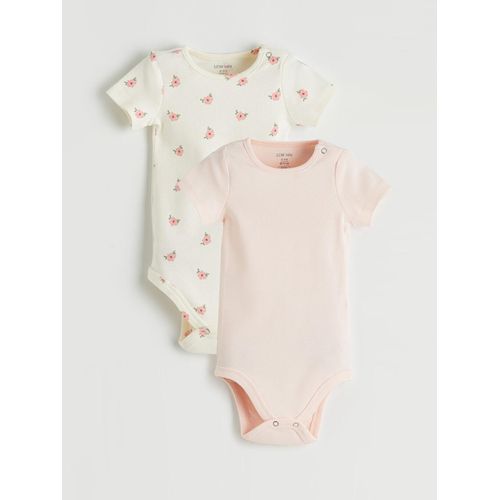 Floral Baby Girl's Bodysuit 2 Pack
