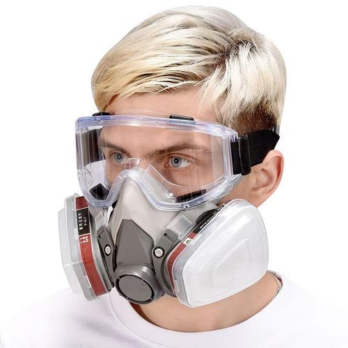 Masque Respirateur Réutilisable 6200 - Protection complète visage peinture et travaux divers