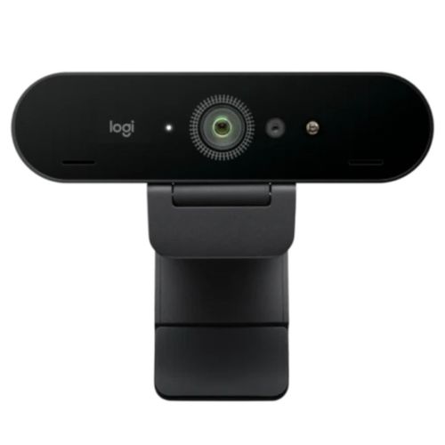 Brio 4K Ultra HD Webcam Graphite – Webcam Professionnelle avec HDR et Windows Hello