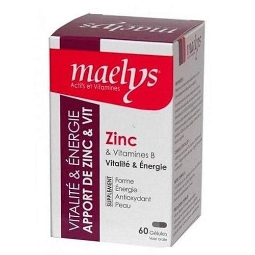 Zinc Et Vitamines B - 60 Gélules.