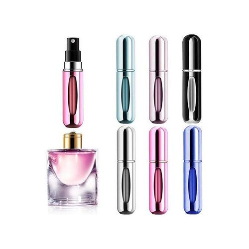 7 Pièces 5ML Bouteille Vaporisateurs de parfum vide rechargeable