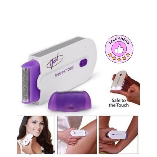 Épilateur Électrique, Rasoir et Tondeuse Tout-en-Un pour Femme 2 pièces