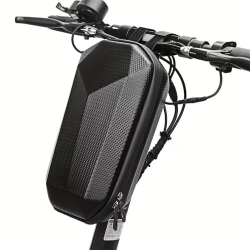 Sac de Guidon Rigide 5L pour Vélo, Trottinette Électrique et Moto – Étanche – Grande Capacité – Coque EVA