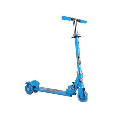 Trottinette Pliable 3 Roue en métal -Bleu