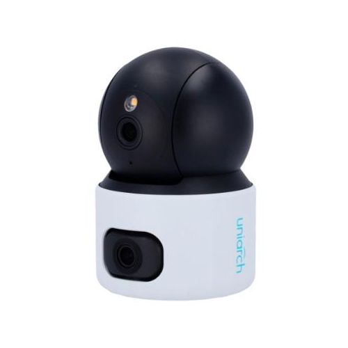 Caméra de Surveillance Intelligente – Double Objectif, Sécurité Zéro Angle Mort Caméra Surveillance Wi-Fi Double Objectif 6Mpx