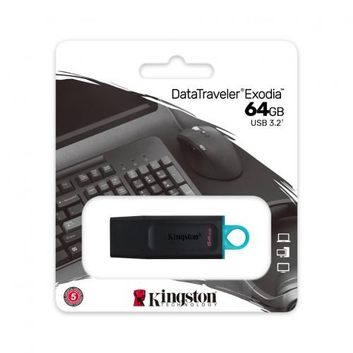 Exodia DTX Clé Usb 64 Gb- Data Traveler Flash Drive 64g Usb 3.2