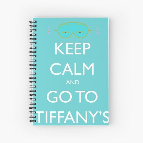 Go to Tiffany's Spiral Notebook Bloc note