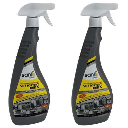 Nettoyant - Inox - Dégraissant et Brillant - 750ml