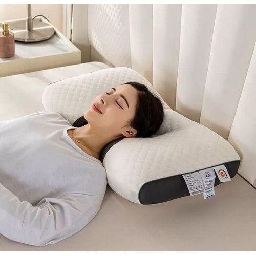 وسادة رغوة الذاكرة العظمية – وسادة مريحة للرقبة والنوم التصالحي