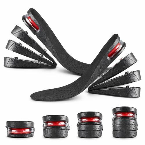 Marchez avec Plus de Confiance – Semelles Rehaussantes Antichoc, Ajustables et Confortables pour Toutes les Chaussures