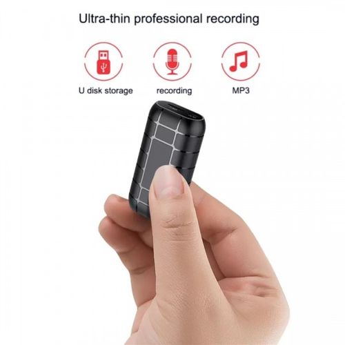 Mini enregistreur commande vocale espion caché Dictaphone audio invisible 500H