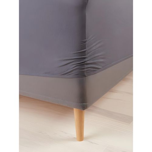 Drap-housse - Jersey Doux - Confort Optimal - Anthracite 160x200x30 cm