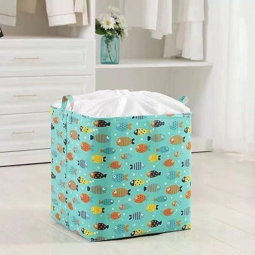 سلات قابلة للطي من القماش – تخزين 100 لتر مقاوم للغبار والماء