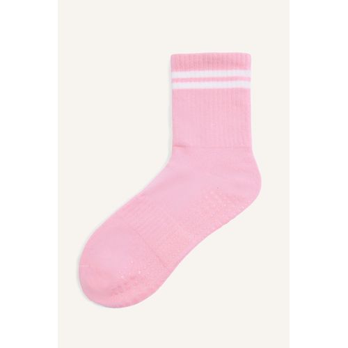 Chaussettes Haut Femme Rose clair