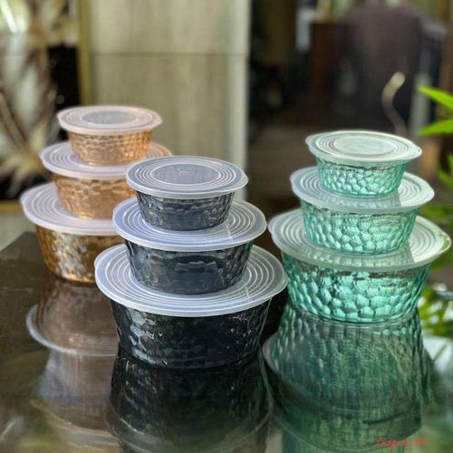 Ensemble de 3 Bols Martelés – Cuivré Royal