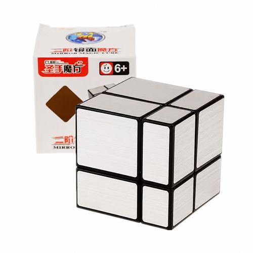 Mirror cube 2x2 puzzle - Argenté