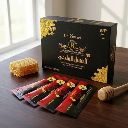 Royal UNI Honey Smart Plus - chaude d'aliments sante pour hommes, miel à base de plantes naturelles pures