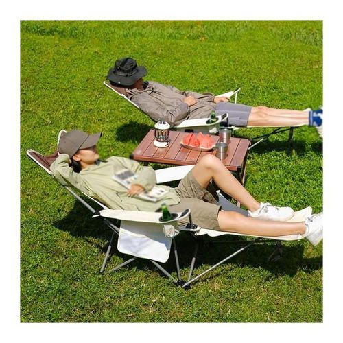 Chaise Pliante de Camping avec Accoudoirs + Sac de Transport – Confort & Durabilité