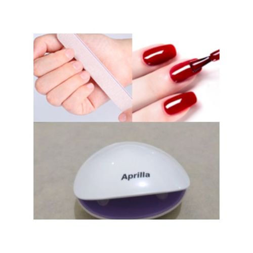 Sèche à angle Aprilla ultraviolets à LED fonctionne avec piles