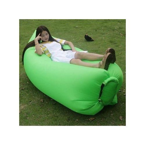 Canapé Gonflable Léger avec Sac de Transport, Parfait pour Extérieur