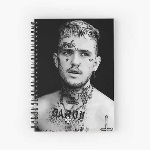 LIL PEEP BESTSELLER Spiral Notebook Bloc note