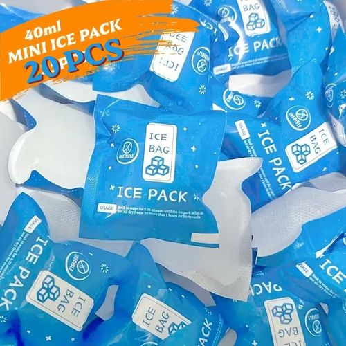 Poches de Gel Réfrigérant Réutilisables pour Glacière Portable