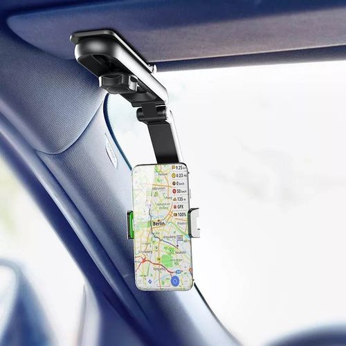 Support de Téléphone Rotatif, pour Voiture , Rétroviseur, Multifonctionnel