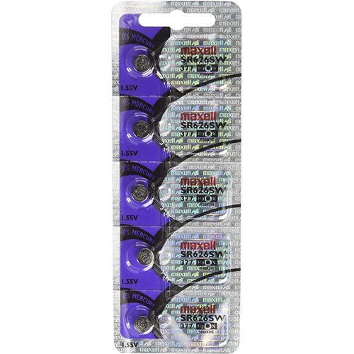 5 Piles MAXELL SR626sw