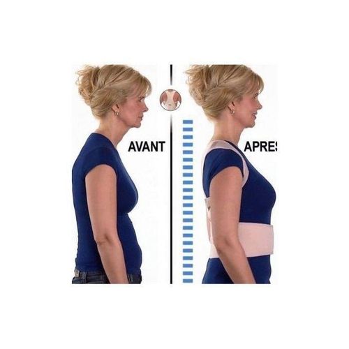 Une ceinture médicale pour redresser dos