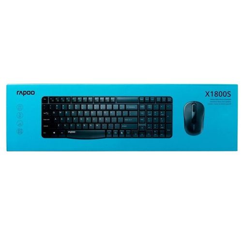 Ensemble Clavier et Souris Sans Fil X1800S - AZERTY HAUTE GAMME